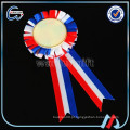 Emblema redondo da rosette da fita